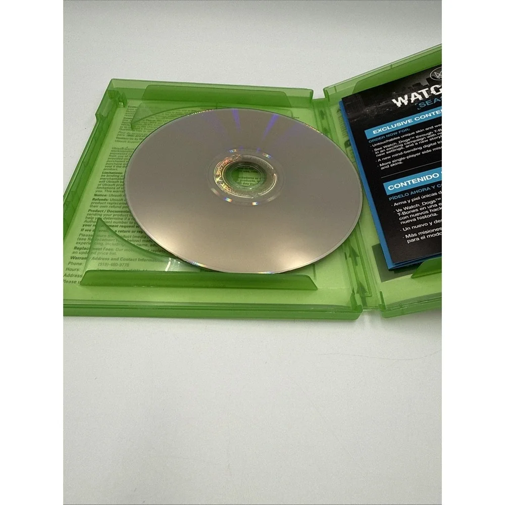 Watch Dogs (Microsoft Xbox One, 2014)
